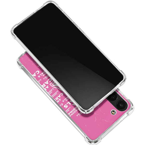 NFL Arizona Cardinals Pink Blast Galaxy S24 FE Clear Case